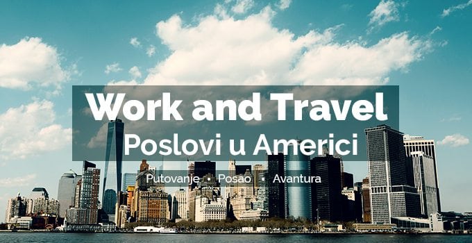 Work and Travel vrste poslova