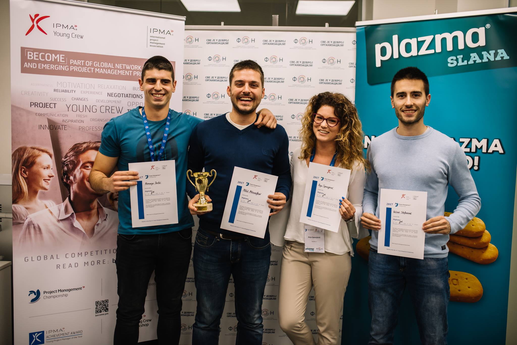Studenti FON-a prvoplasirani na takmičenju Project Management Championship 2017