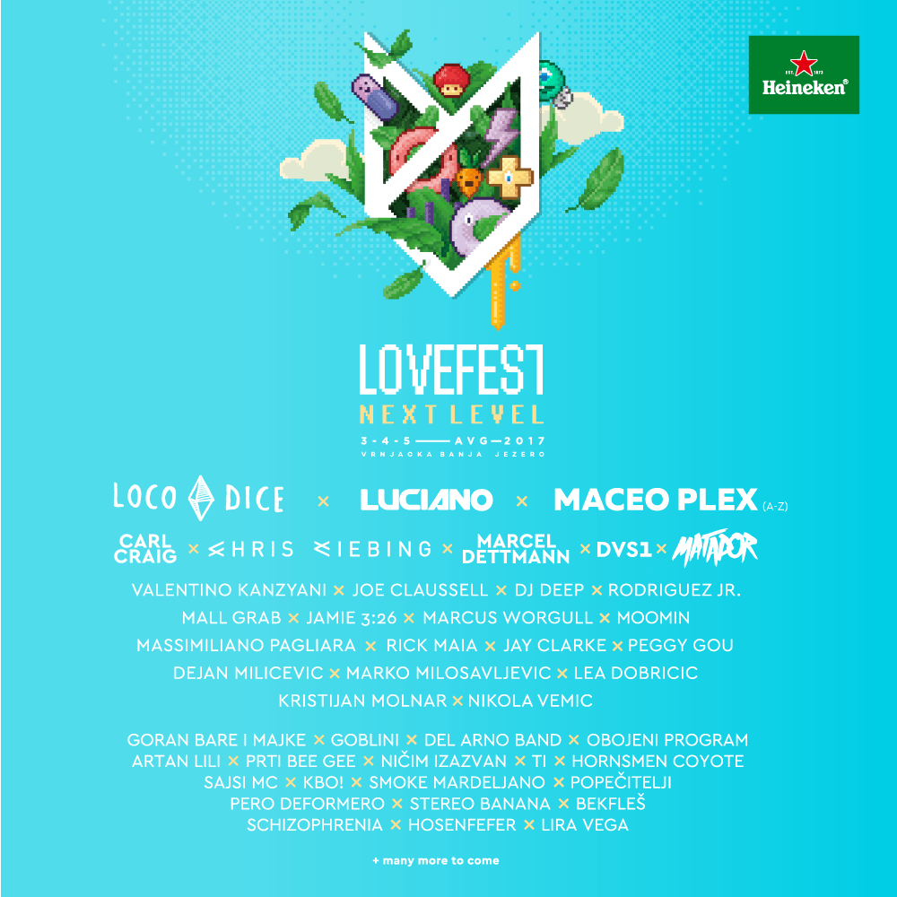 Lovefest objavio line up