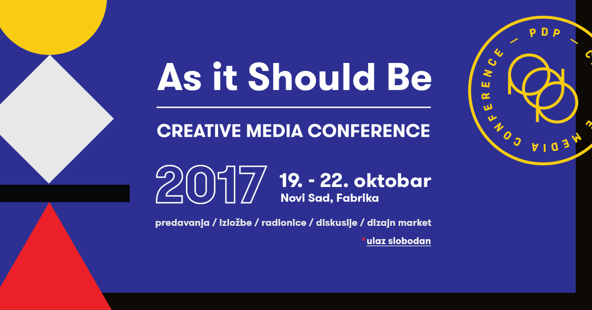 Deveta konferencija kreativnih medija - PDP Creative Media Conference 2017