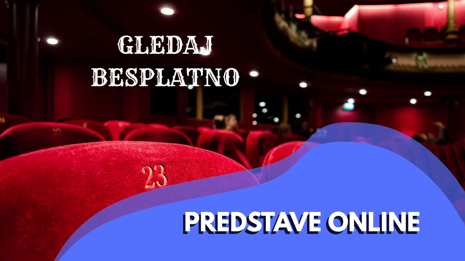 Pozorišne predstave dostupne online