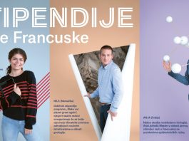 Konkurs za stipendije Vlade Francuske