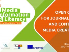 Open Call for Journalists and Content Media Creators