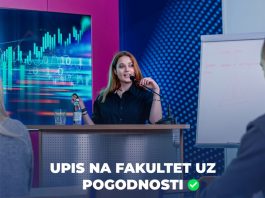 Upis na Fakultet uz pogodnosti